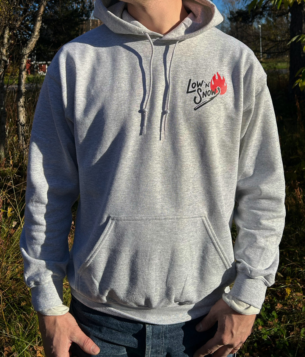 "GASOLINE & CAFFEINE" ASH GREY
