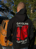 "GASOLINE & CAFFEINE" BLK