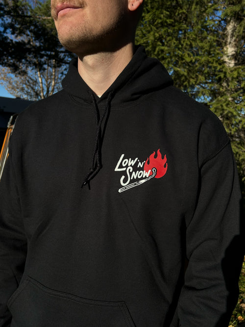 "GASOLINE & CAFFEINE" BLK